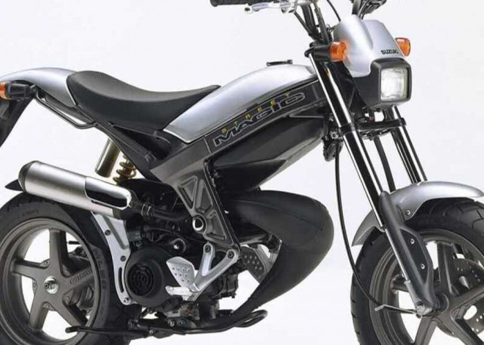 SUZUKI STREET MAGIC 1997: Mini Bike Ikonik dengan Gaya Supermoto yang Nyeleneh.