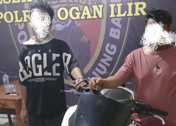 Polsek Tanjung Batu Ungkap Kasus Penggelapan Motor, Dua Pelaku Warga Limbang Jaya II Diamankan