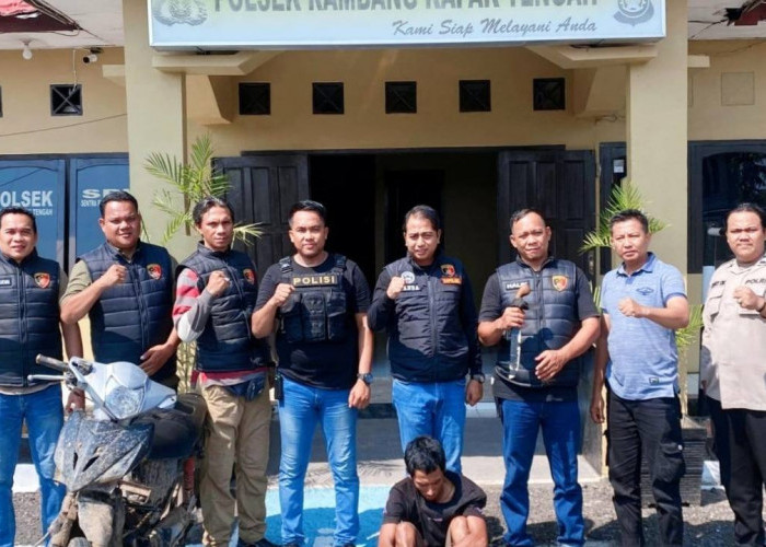 Tim Macan RKT Ringkus Seorang Pelaku Pencurian Kabel Tol Prabumulih-Indralaya