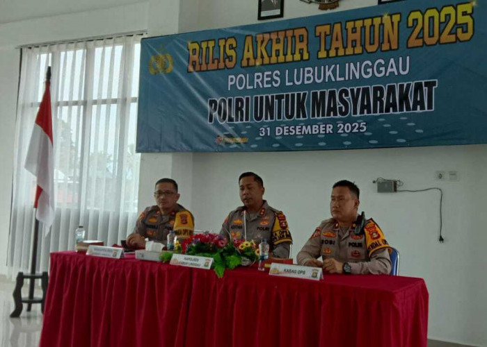 Rilis Akhir Tahun Polres Lubuklinggau: Kasus Narkoba Meningkat, Pidsus Menurun Drastis! Begini Penjelasan Kapo