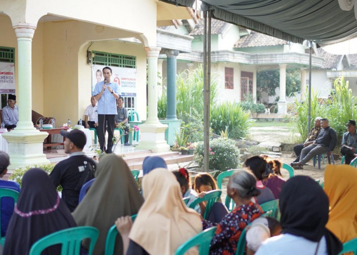 Pilkada OKI 2024: Muchendi Sambangi Desa Sukamulya, Serap Aspirasi Petani dan Janjikan Perubahan