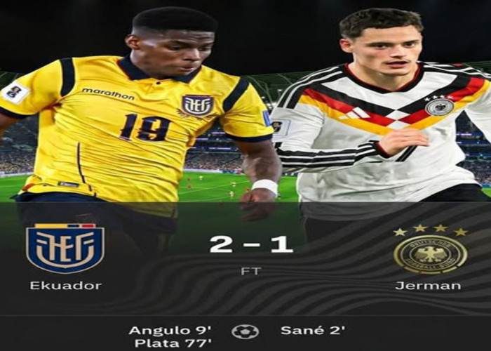 Piala Dunia 2026: Ekuador Bangkit Taklukkan Jerman 2-1. 