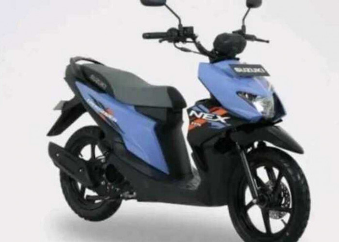 Suzuki Nex Crossover, Skutik Entry Level Bergaya Klasik-Modern dengan Stang Naked yang Unik