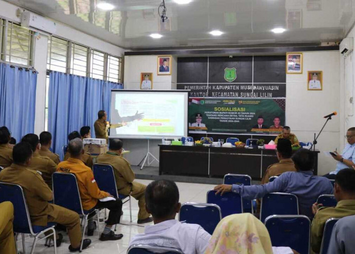 Sosialisasi RDTR Kawasan Perkotaan Sungai Lilin,Ini Tujuannya 