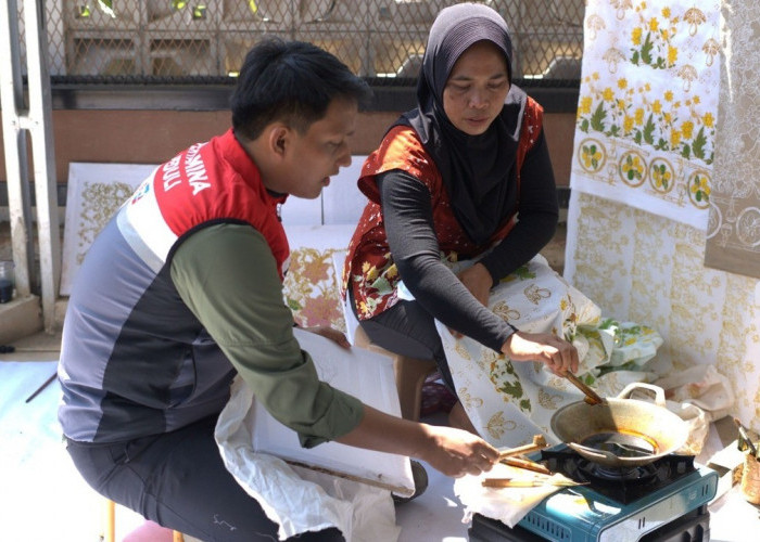 Batik Boek Khaman, Gores Perjuangan Perempuan Lubuk Raman Bangkitkan Ekonomi