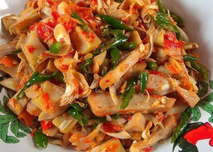 Tumis Nangka Muda Pedas, Sajian Tradisional yang Kembali Naik Daun di Tengah Tren Kuliner Pedas