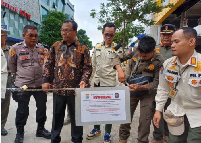 Waduh, 3 Tahun Nunggak Pajak Rp600 Juta Parkir Komplek Rajawali Palembang Kini Ditutup
