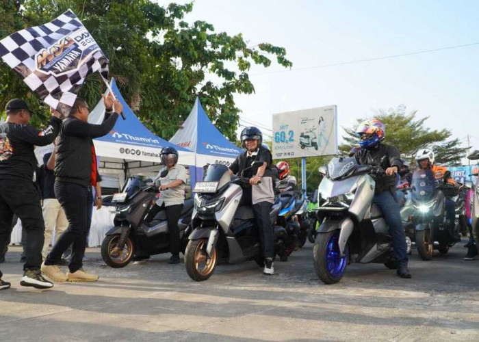 MAXi Day Yamaha Sumsel Sambangi Prabumulih, Pertemukan 600 Lebih Rider dari Sumsel, Bengkulu, hingga Bangka