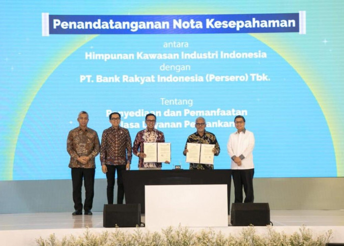 Dorong Pertumbuhan Ekonomi dan Optimalisasi Kawasan Industri, BRI Jalin Kerja Sama dengan HKI