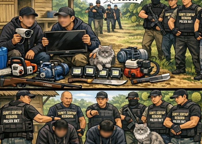 Dua Sekawan Pelaku Pembobol Pondok Kebun Durian di Prabumulih Diringkus Polisi, Kerugian Capai Rp8 Juta