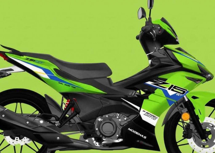 MX King Wajib Waspada, Modenas Z15GT Tampil Garang dengan DNA Kawasaki. foto: dok palpos.co