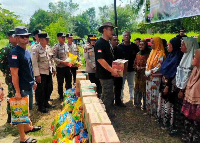Peringati Hari Bhayangkara ke-80, Polres Prabumulih Salurkan Ratusan Paket Bansos Melalui Baksos On The Road