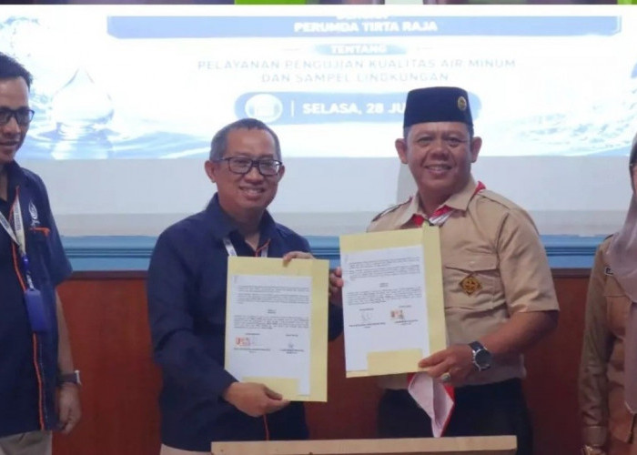 Tirta Raja Gandeng Dinas Kesehatan, Pastikan Kualitas Air Minum Aman