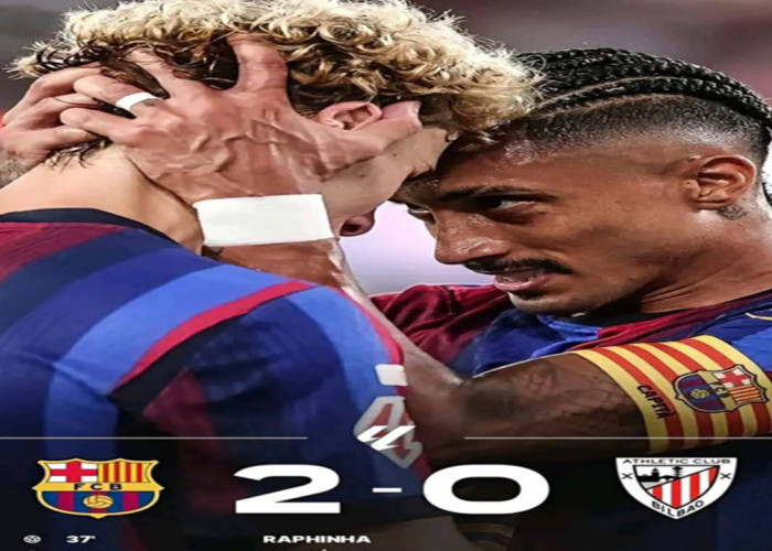 Hasil La Liga: Barcelona Hancurkan Bilbao 2-0 Dan Amankan Posisi Pertama.