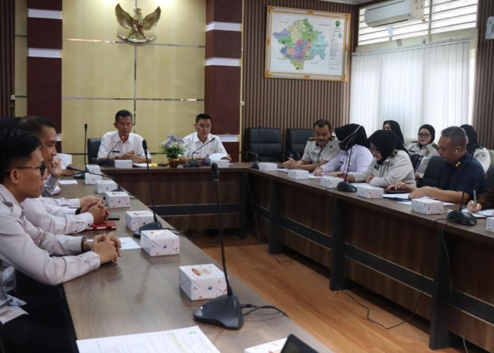 Persiapan Kunker Komisi XIII DPR RI, Kemenkum Sumsel Rapat Koordinasi dengan Pemprov dan Instansi Vertikal