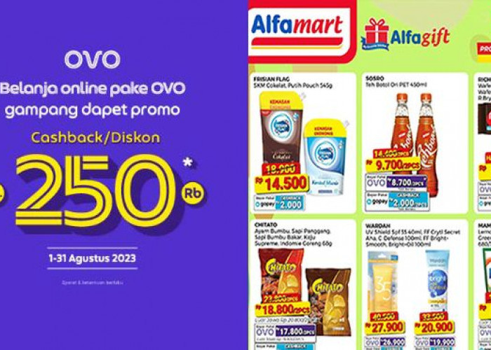 Belanja Lebih Hemat dan Puas di Alfamart dengan OVO, Diskon Spesial Menanti !