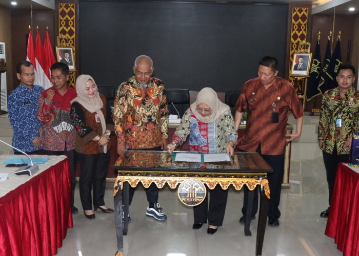 Kanwil Kemenkum Sumsel Harmonisasikan Raperbup OKU Timur tentang Tambahan Penghasilan ASN