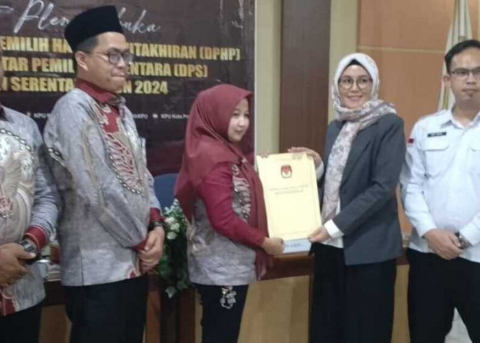 KPU Prabumulih Tetapkan DPS Pilkada 2024, Ini Jumlahnya