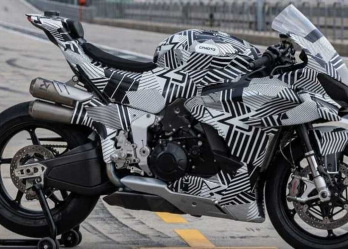 CFMoto V4 SR-RR Punya Rahasia Aerodinamika Buatan Desainer Ferrari.  