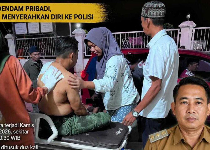 Dendam Lama Diduga Jadi Motif Penusukan Kades Talang Aur