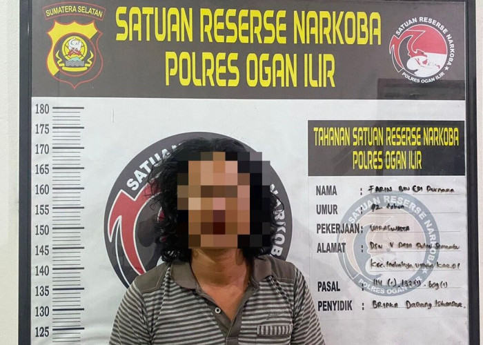 Lagi, Dua Pengedar Sabu di Ogan Ilir Dibekuk, Polisi Amankan 20 Paket Barang Bukti