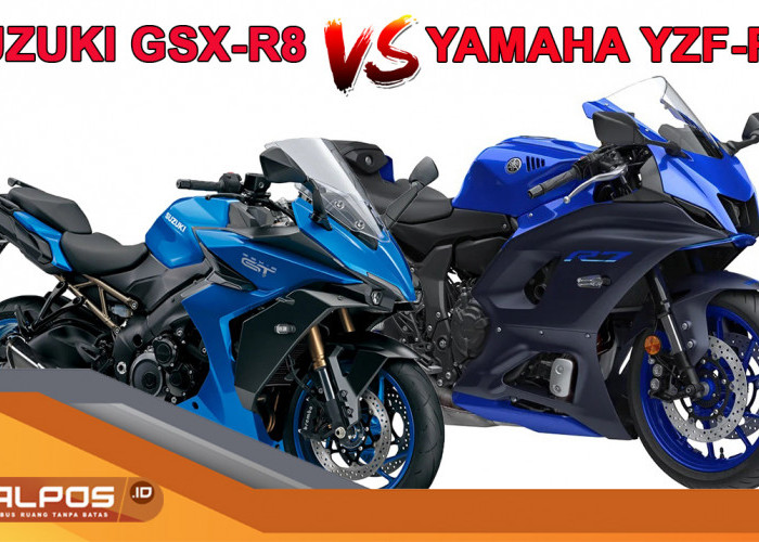 Duel Suzuki GSX-8R 2024 Vs Yamaha R7 : Pertarungan Hebat di Pasar Motor Sport, Siapa yang Akan Menang ?