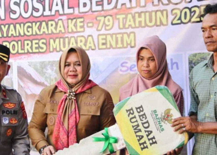 Wabup Sumarni Apresiasi Kepedulian Polres Muara Enim
