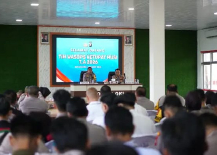 Polres OKI Jadi Tuan Rumah Wasops, Pastikan Pengaman Idul Fitri Berjalan Sesuai Prosedur 