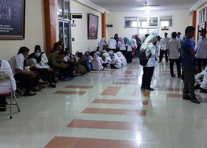 Tidak Lulus PPPK, Ratusan PHL Prabumulih Ngadu ke Dewan Minta Diperjuangkan Optimalisasi