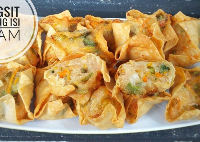 Pangsit Goreng Isi Ayam Kian Diminati, Jadi Camilan Favorit Berbagai Kalangan