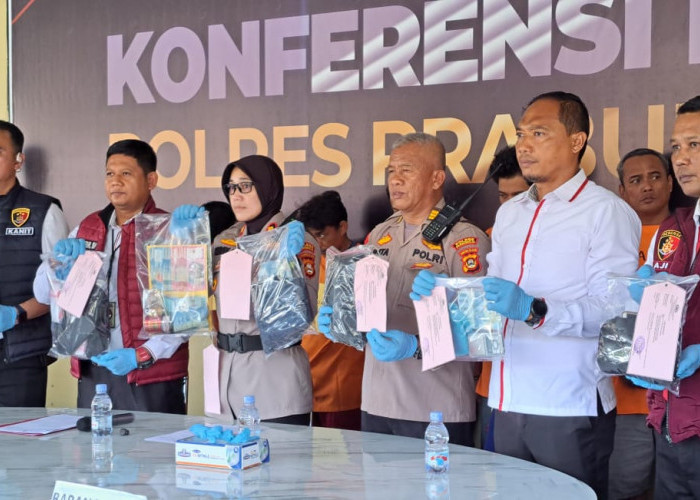 Polres Prabumulih Ungkap 7 Kasus Narkoba Sepanjang September 2025, 7 Tersangka dan 180 Gram Sabu Diamankan