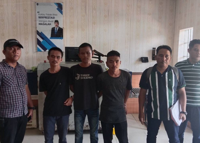 Tiga Tersangka Curat di Pemulutan Dilimpahkan ke Kejari Ogan Ilir