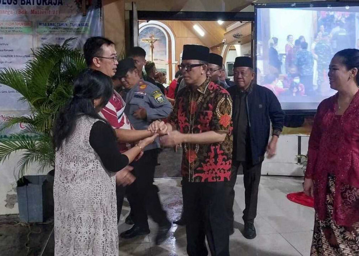 Pastikan Malam Ibadah Natal Berjalan Aman dan Damai, Bupati Tinjau Gereja di OKU