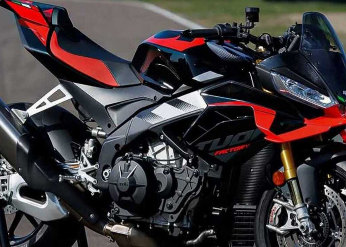 Hypernaked 180 HP! Aprilia Tuono V4 Factory 2026 Siap Guncang Jalanan