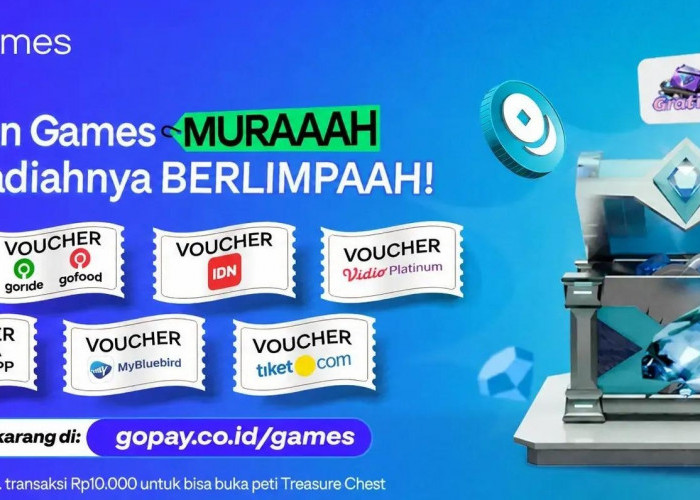 5 Hadiah Terbaik dari Peti Treasure Chest GoPay Games yang Bisa Anda Menangkan