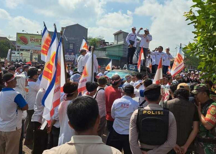 Ratusan Anggota APM Kembali Unjuk Rasa di Kantor Pertamina Hulu Rokan Zona 4