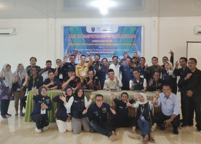 UKW Perdana PWI OKI Sukses Digelar, Aat Surya Safaat: Ini Awal Menjaga Marwah Profesi