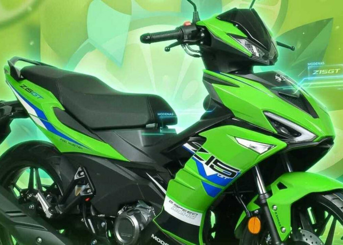 Modenas Z15GT 2027 Makin Gahar, Warna Lime Green Bikin Pangling!