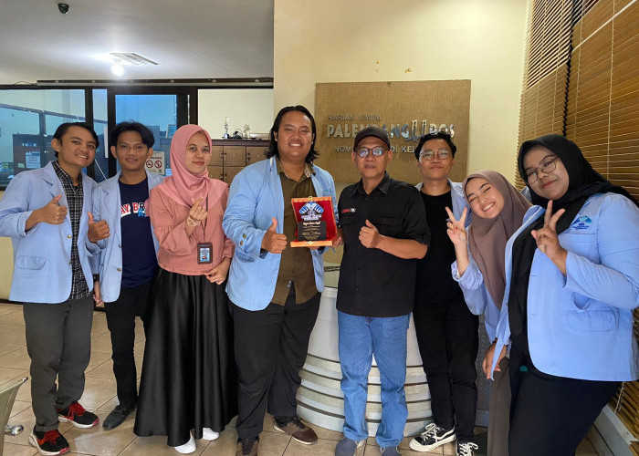 Usai, GM Harian Umum Palembang Pos Lepas Mahasiswa Magang UIN Raden Fatah Palembang