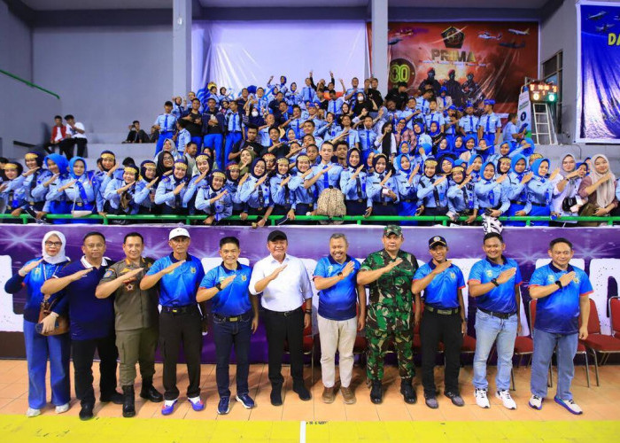 Gubernur Herman Deru Buka Turnamen Futsal Piala Danlanud 2025, Tekankan Sportivitas dan Keberanian Generasi Mu