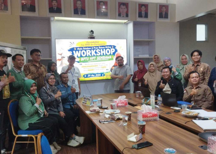 BPTU HPT Sembawa Bekali Pegawai Teknik Menulis Press Release agar Dilirik Media Massa