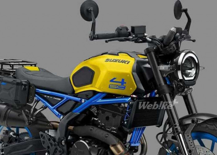 Suzuki Scrambler 400: Penantang Baru Honda CL500 dan Triumph Scrambler 400? 