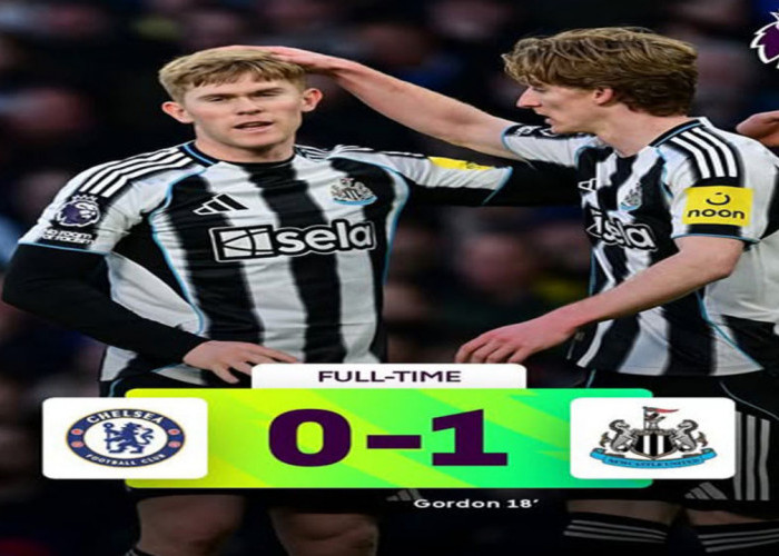 Hasil Chelsea vs Newcastle 0-1: Anthony Gordon Jadi Penentu, The Blues Tertahan di Posisi Lima.
