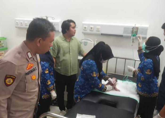 Gempar, Warga Sungai Lilin Temukan Bayi Perempuan dalam Kresek