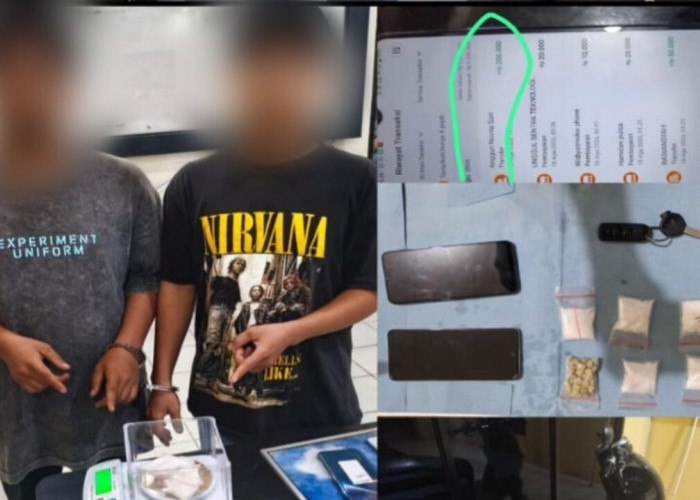 Bawa 51,42 Gram Sabu dan 50 Butir Ekstasi, Dua Pemuda Ditangkap di Sekayu