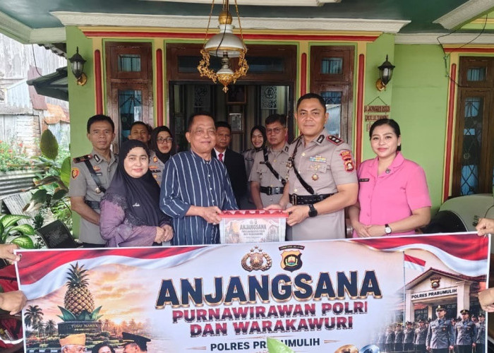 Hormati Jasa Senior, Kapolres Bobby Pimpin Anjangsana ke Rumah Purnawirawan Polri