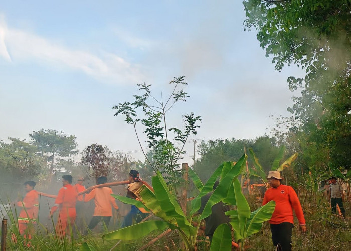 BPBD OKU Atasi 11 Kasus Karhutla Selama Kemarau