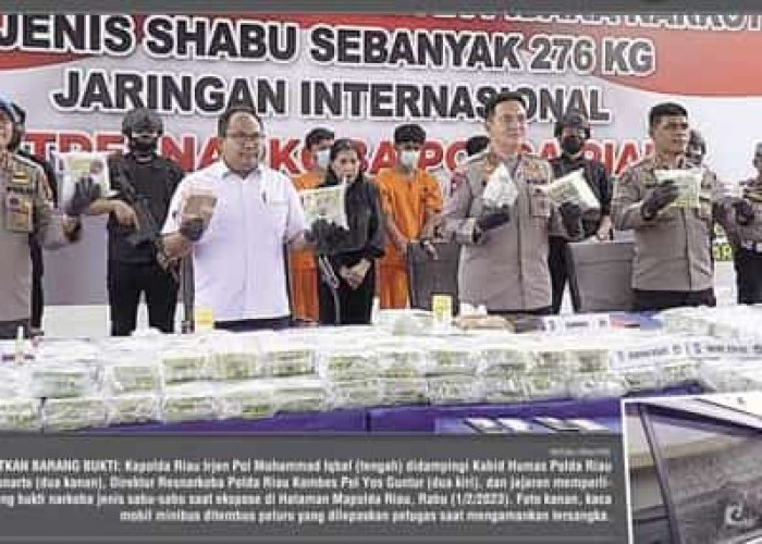 Miris! 2 Pelajar Terlibat Kurir 276 Kilogram Sabu, Ternyata Dikendalikan Bandar Besar di Malaysia...