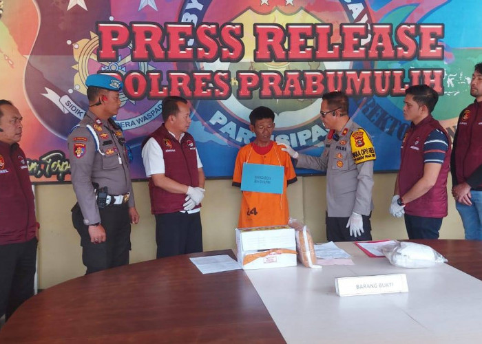 Tangkap Juru Parkir, Unit 2 Satresnarkoba Polres Prabumulih Sita 1 Kg Ganja Kering