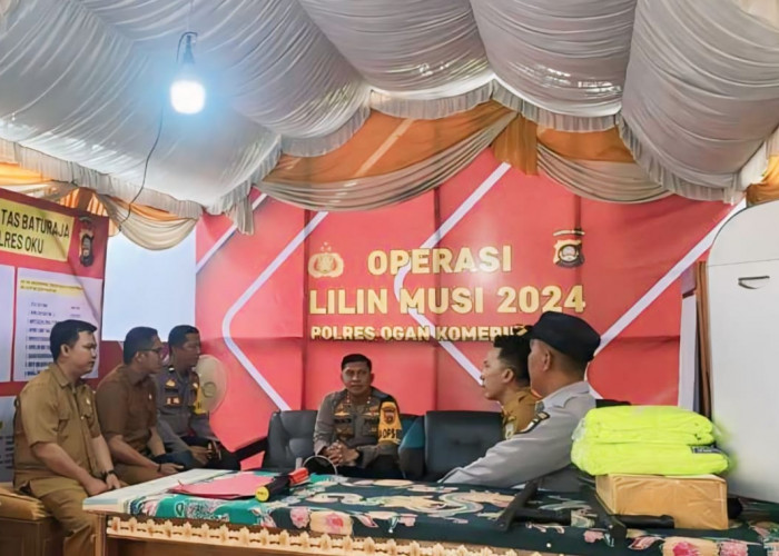 Polres OKU Siapkan Rest Area Untuk Pemudik